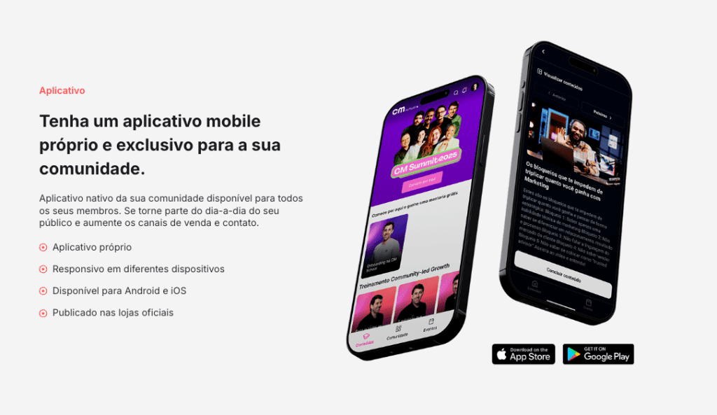 aplicativo comunidade Klubs